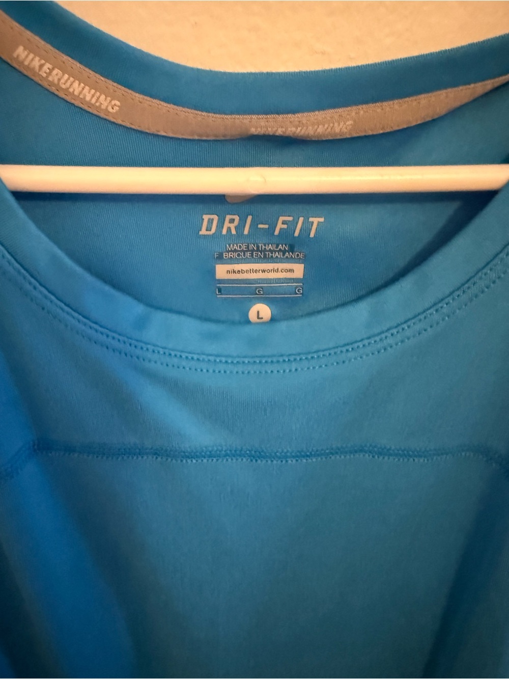 Nike Women's Bright Blue Dri-FIT tank size large - Picture 5 of 8